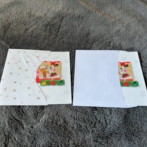 - Disney Christmas Cards with Minnie Mouse Vintage Cards by Paper Magic Gr… - Picture 4 of 8
